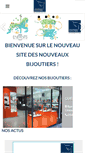 Mobile Screenshot of nouveauxbijoutiers.fr